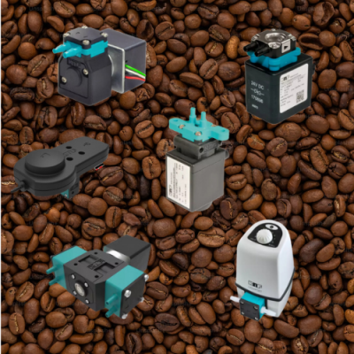 KNF pump in coffee machine