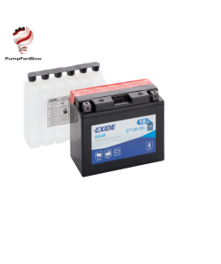 ET12B-BS Exide AGM MC (dry) Exide GNB VietNam