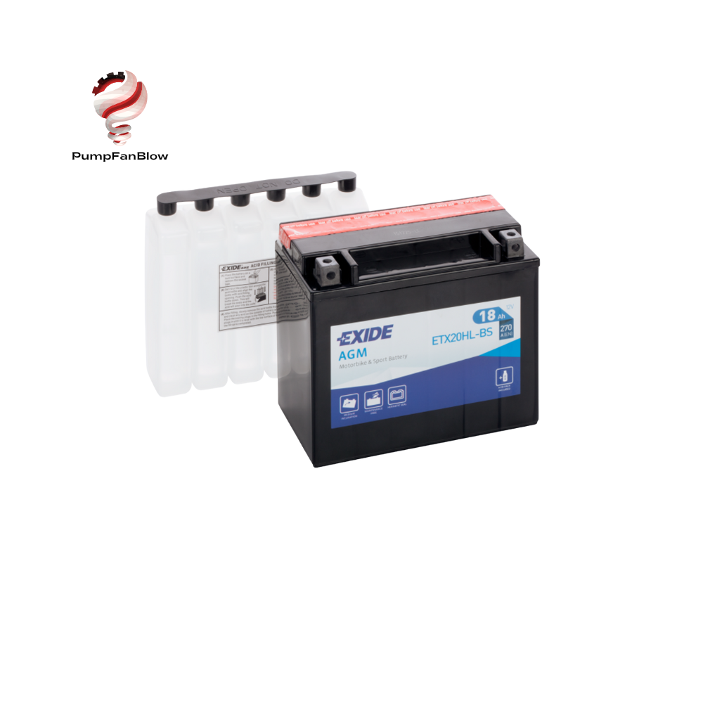 ETX20HL-BS Exide AGM MC (dry) Exide GNB VietNam